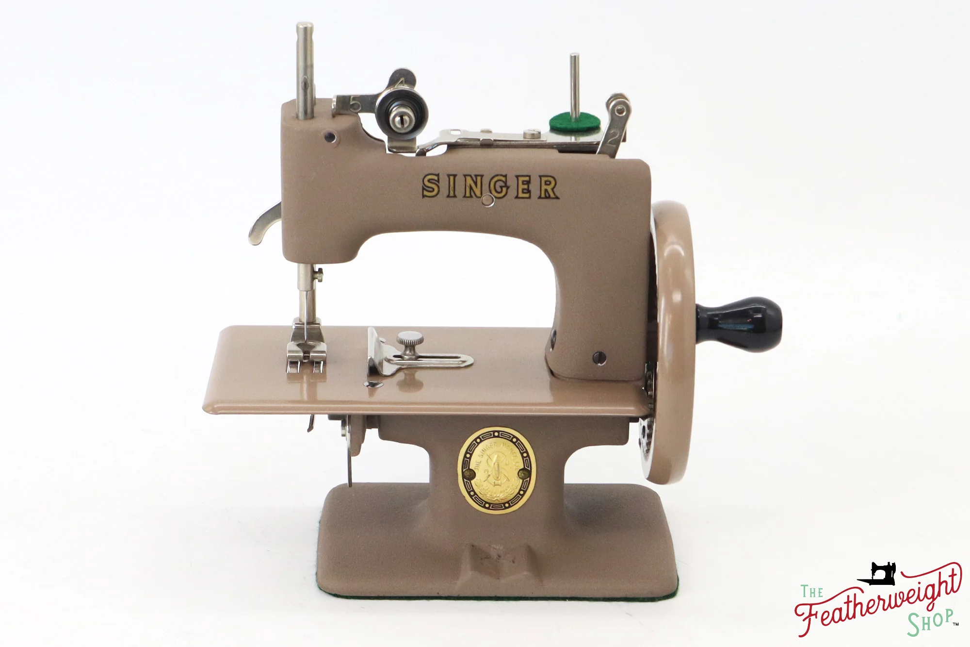 Singer Sewhandy Model 20 - Wrinkle / Warm Taupe, Complete Set! April 2024 - Image 2