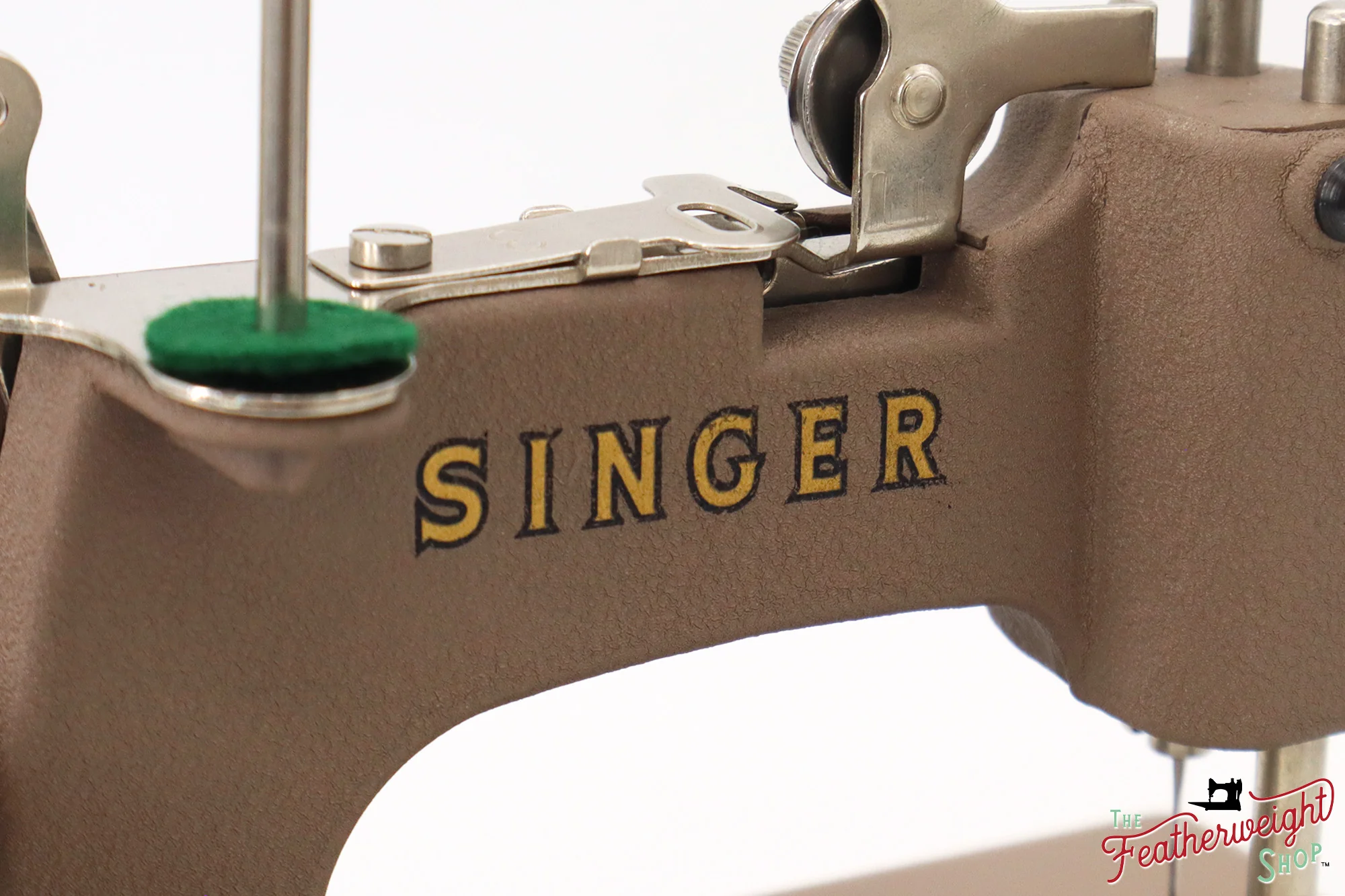 Singer Sewhandy Model 20 - Wrinkle / Warm Taupe, Complete Set! April 2024 - Image 9