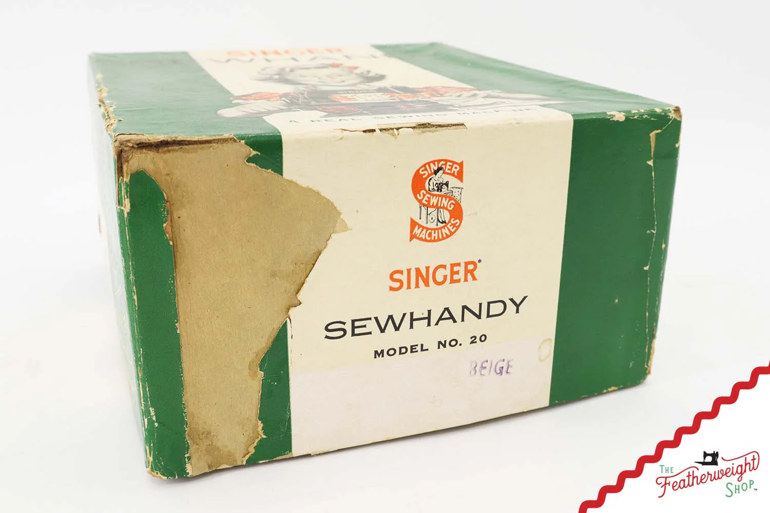 Singer Sewhandy Model 20 - Wrinkle / Warm Taupe, Complete Set! January 2026 - Image 13