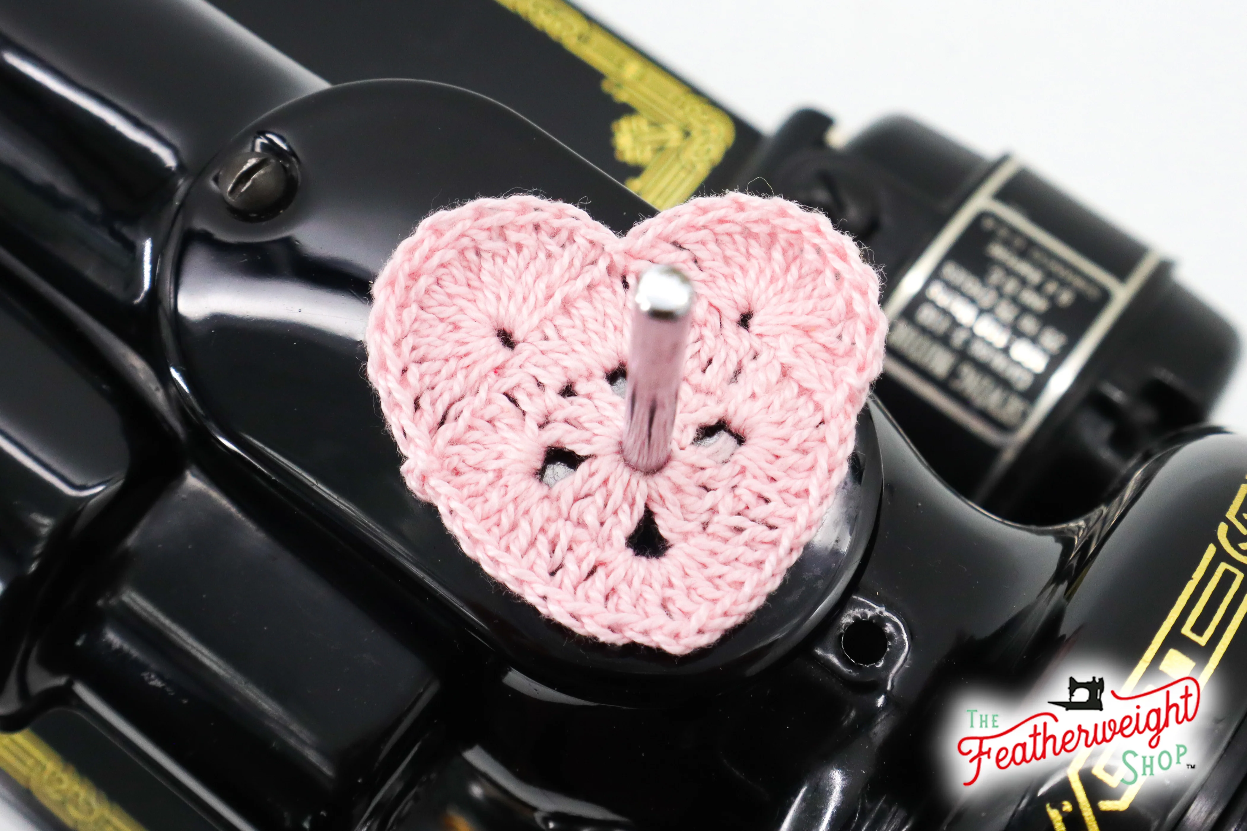 Spool Pin Doily - Heart - Image 3