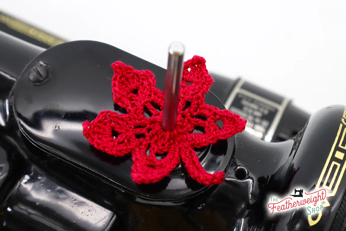 Spool Pin Doily - Leaf - Image 4