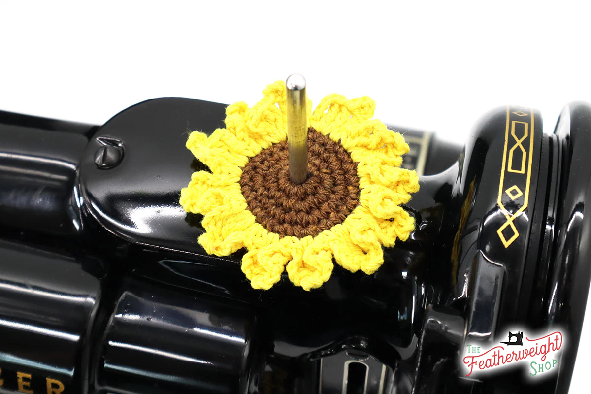 Spool Pin Doily - Sunflower