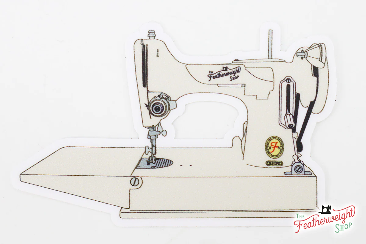 Sticker Set, Singer Featherweight (Set of 4) - Image 3