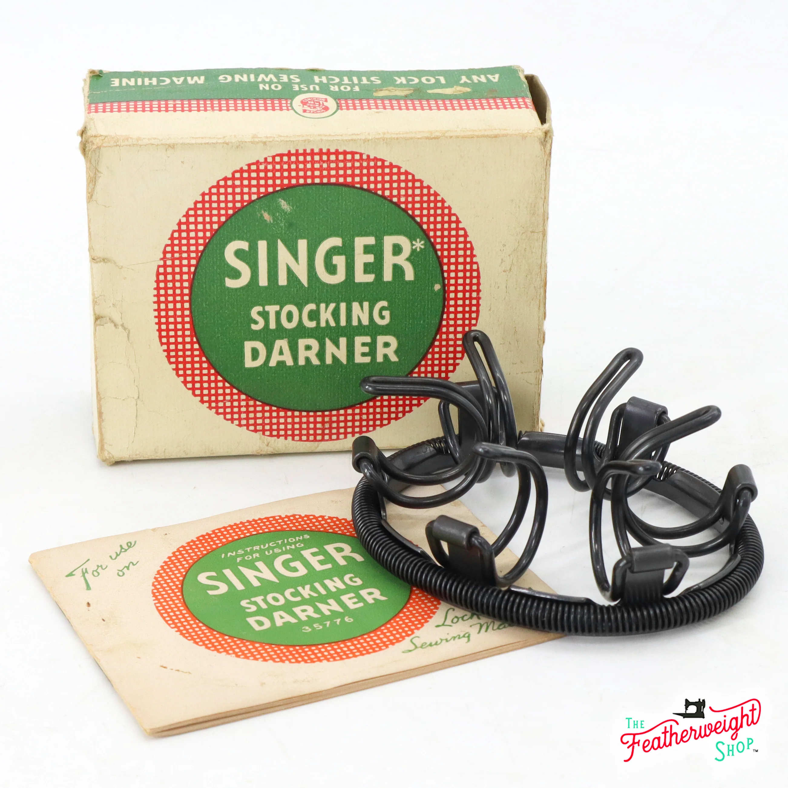 Stocking Darner, Singer (Vintage Original)