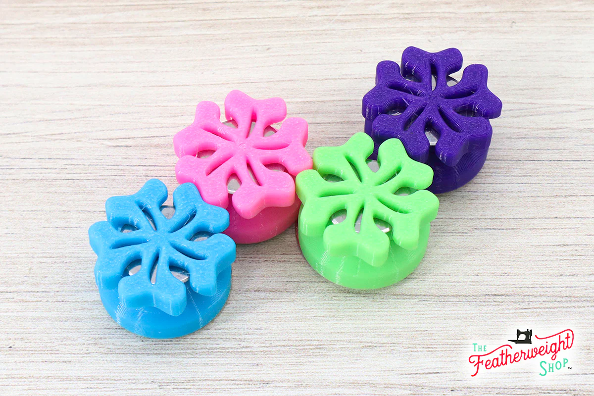 Thread Cutter, Magnetic Flower PURPLE - Image 3