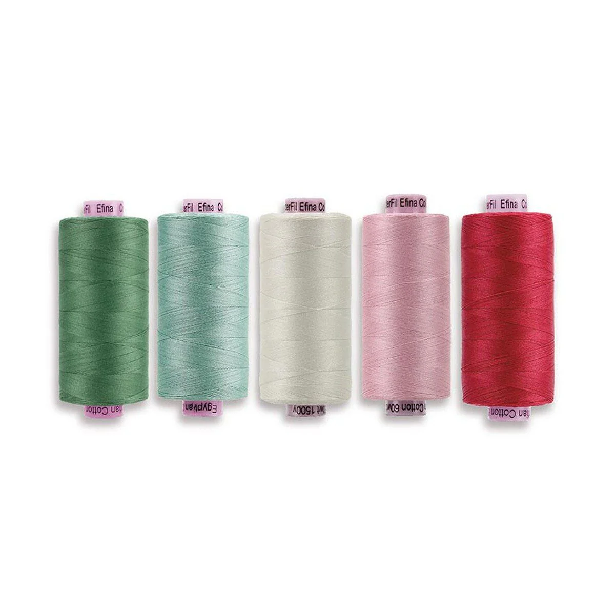 Thread Pack, BERRY & SAGE 5 Spools for Piecing & Applique by Lori Holt - Image 2