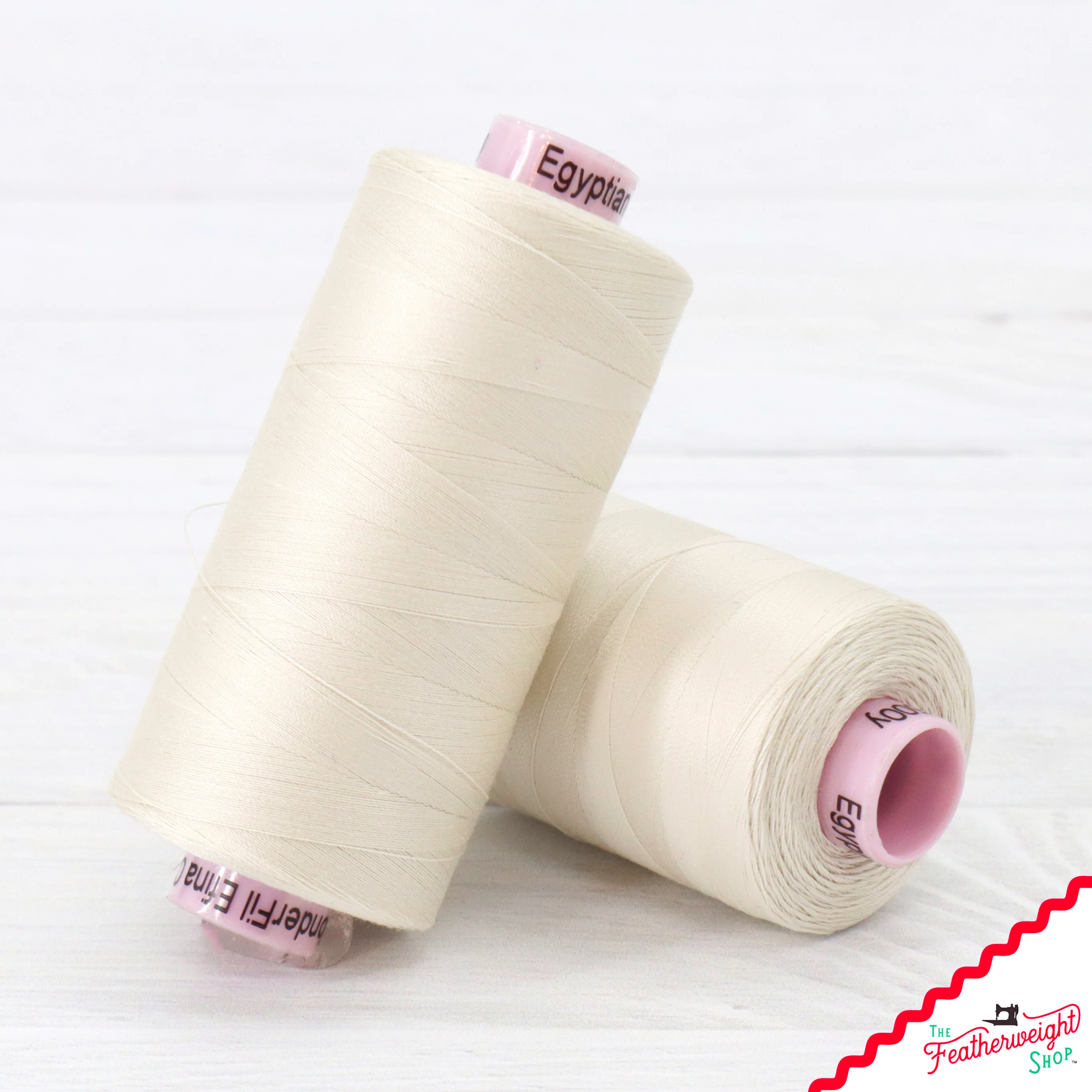 Thread Spool, Wonderfil 60wt 100% Egyptian Long-Strand Cotton - 1500 yds - Image 2