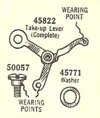 Thread Take-Up Lever - Complete, Singer Featherweight (Vintage Original) - Image 3