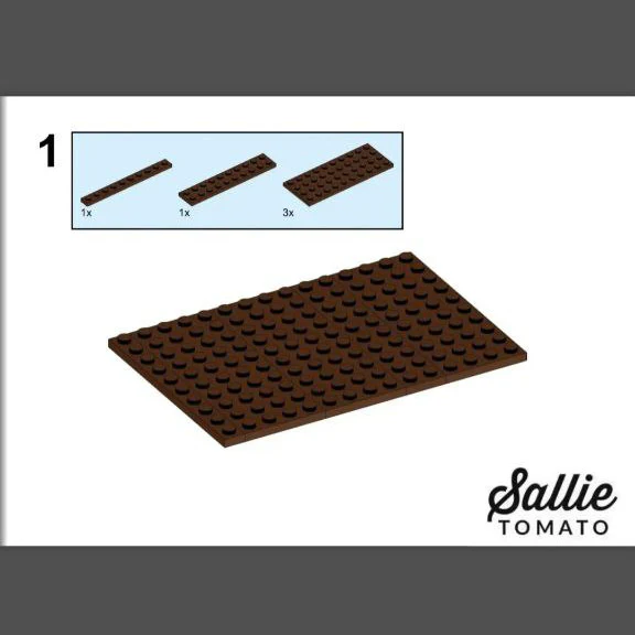 Treadle Sewing Machine Lego-Style Toy Building Block Set by Sallie Tomato - Image 11