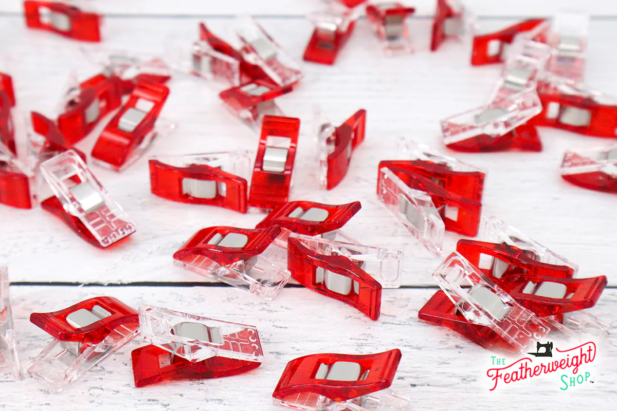 Wonder Clips, Box of 50 ct. - RED - Image 3