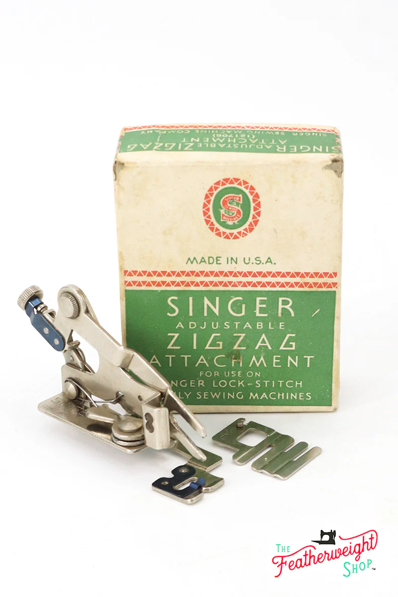 ZigZag Adjustable Attachment, Singer Featherweight (Vintage Original) - Image 4