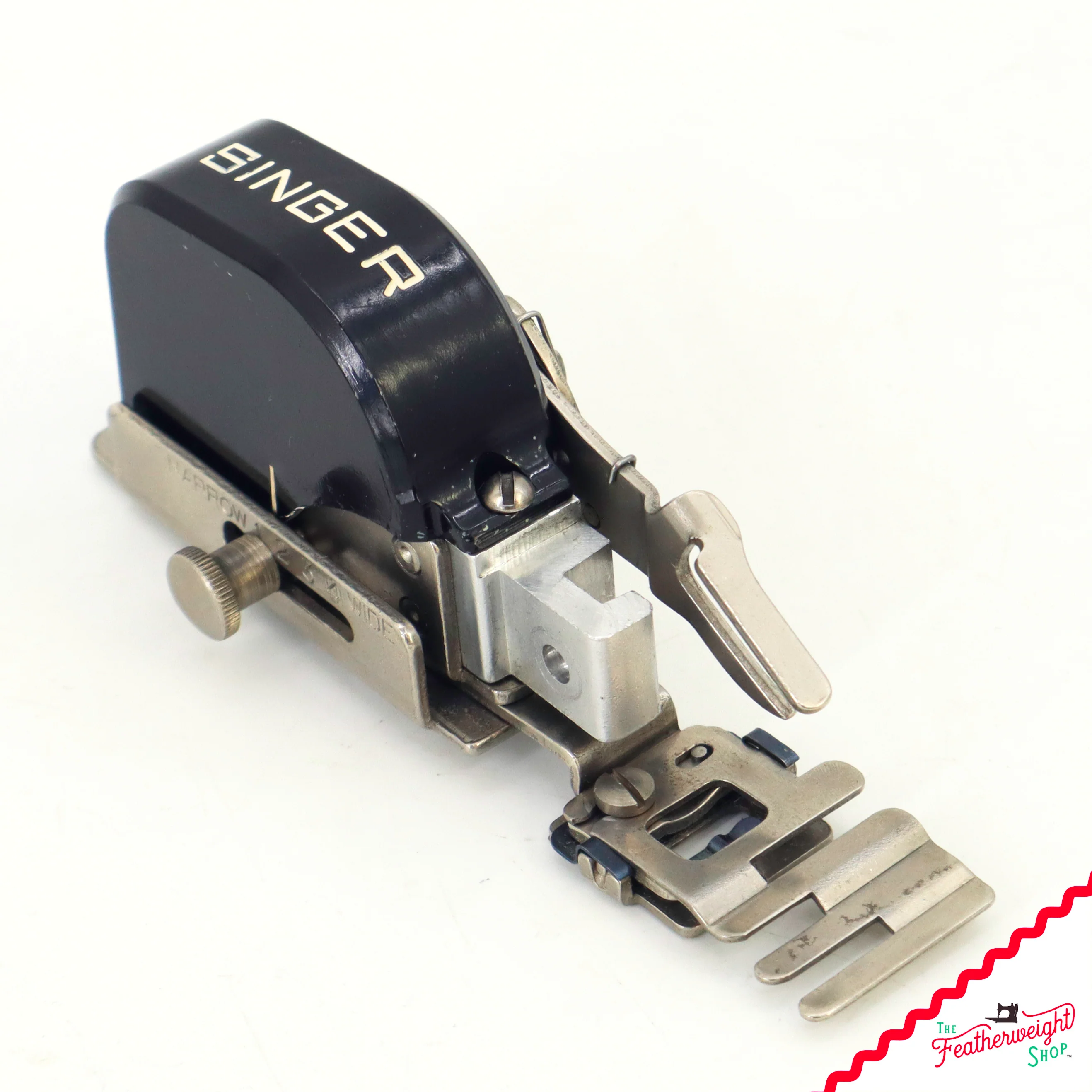 ZigZag BLACK Adjustable Attachment, Singer Featherweight (Vintage Original) - Image 2