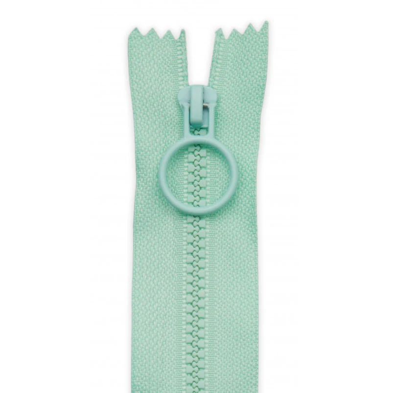 Zipper, Mint Green HOOP 16-inch (pack of 2)