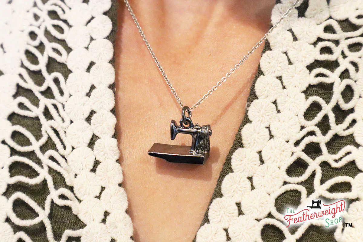 Zipper Pull & Charm, Singer Featherweight - Image 5